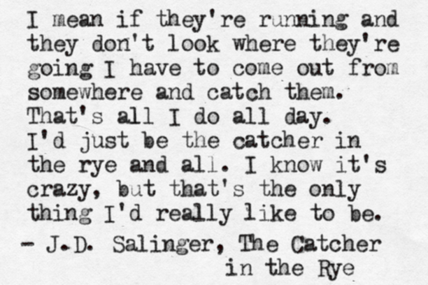 catcher in the rye nuns